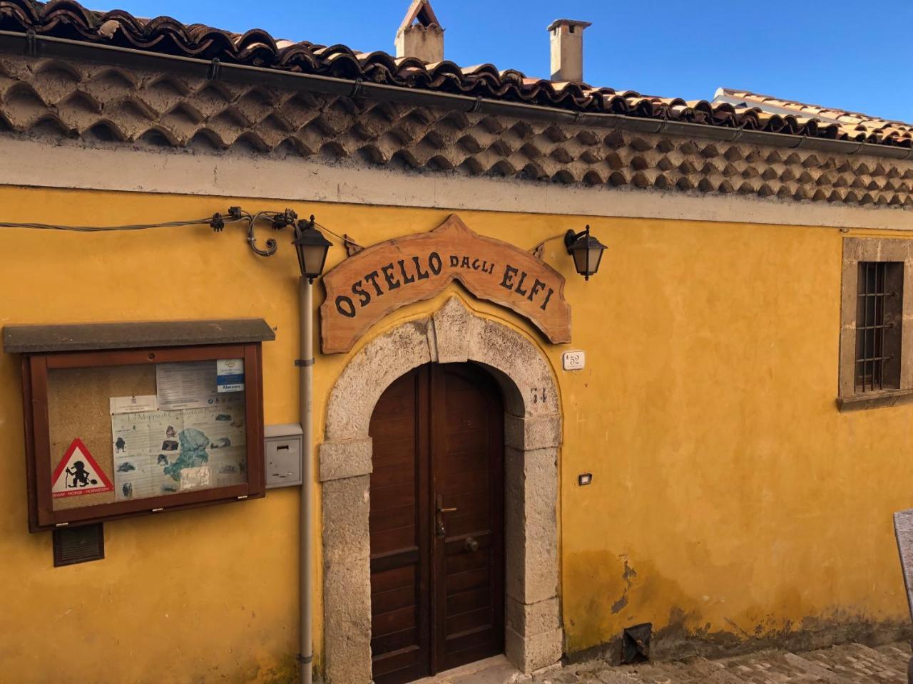 Ostello-Albergo Dagli Elfi Barrea Εξωτερικό φωτογραφία
